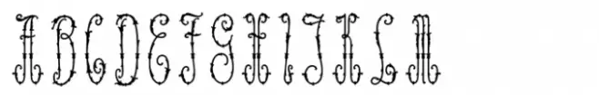 Marriage Monograms Narrow