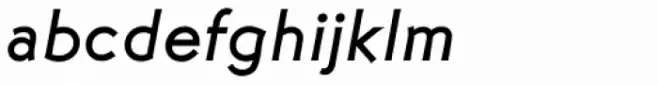 Martin Gothic URW Medium Italic