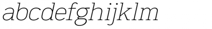 Martini Extra Light Italic