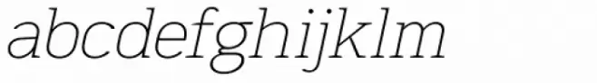 Martini Extra Light Italic