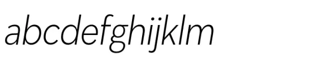 Masserini Light Sm Condensed Oblique