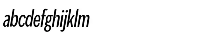 Masserini Medium XCondensed Oblique