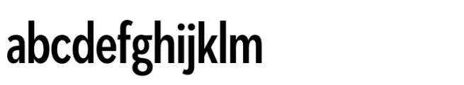 Masserini Sm Bold Condensed