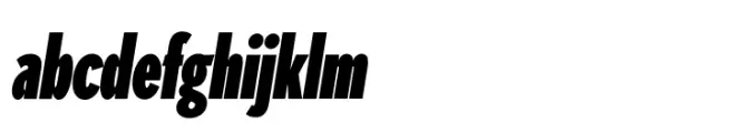 Masserini Ultra XCondensed Oblique