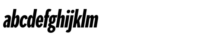 Masserini XBold XCondensed Oblique