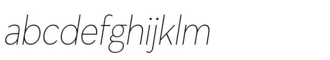 Masserini XLight Sm Condensed Oblique