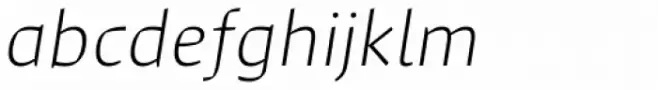 Massif Pro Light Italic