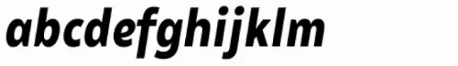 Matahari Sans Condensed Extra Bold Oblique