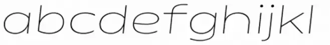 Matrice Extra Light Italic