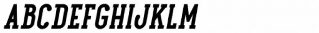 Maxwell Slab DemiBold Italic SC