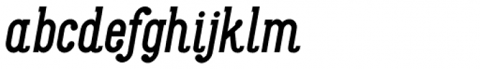 Maxwell Slab DemiBold Italic