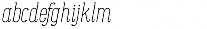 Maxwell Slab Light Italic