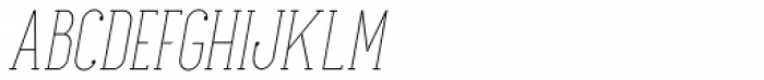 Maxwell Slab UltraLight Italic SC