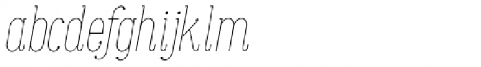 Maxwell Slab UltraLight Italic