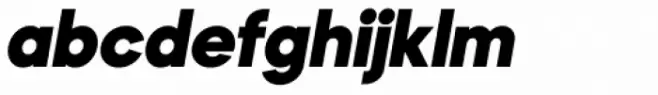 Mazzard H Extra Bold Italic