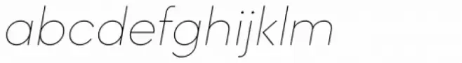 Mazzard M Thin Italic