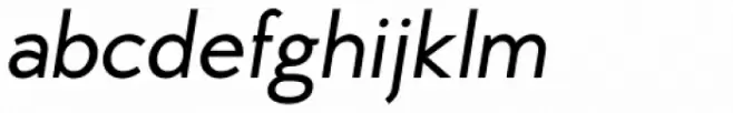 MB Vinatage Medium Italic