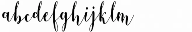 Mealsika Script Regular