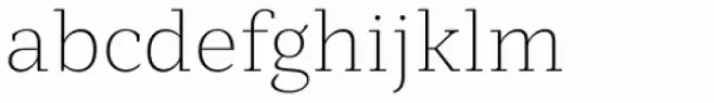 Mediator Serif Ultra Light