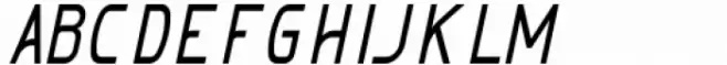 Melatea Bold Italic Condensed