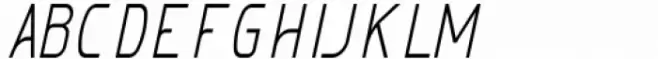 Melatea Italic Condensed