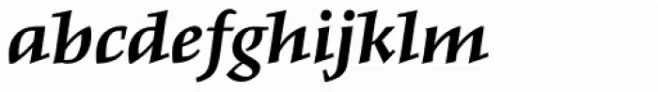 Meleo Bold Italic