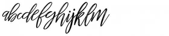 Mellony Dry Brush Italic