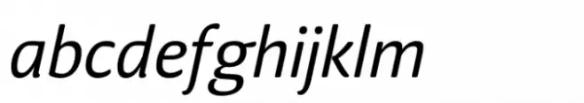 Mellow Sans Italic