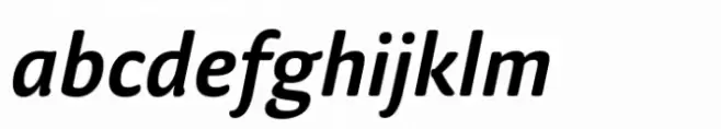 Mellow Sans Semibold Italic