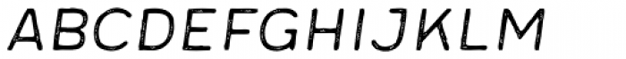 Meltow Sans 100 Rust Italic