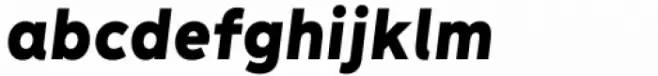 Menca Black Italic