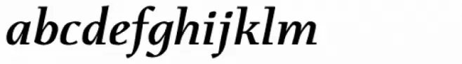 Menhart Bold Italic