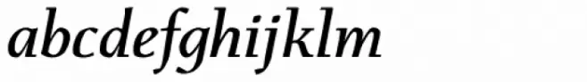 Menhart Display Bold Italic