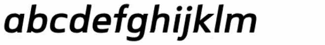 Mentone SemiBold Italic