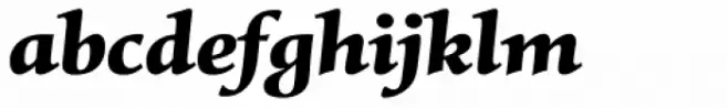 Mentor Black Italic