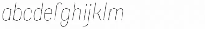 Merced Light Italic
