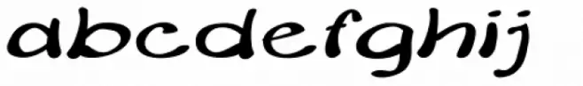 Merilee Expanded Bold Italic