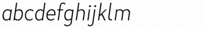 Merlo Neue Extra Light Italic