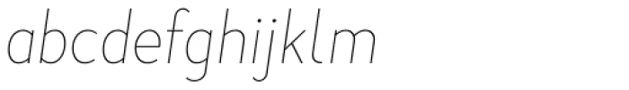Merlo Neue Hairline Italic