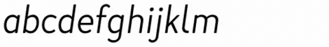 Merlo Neue Light Italic