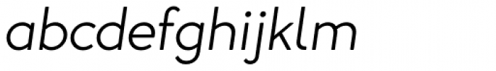 Merlo Neue Round Light Italic