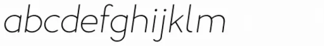 Merlo Neue Round Thin Italic