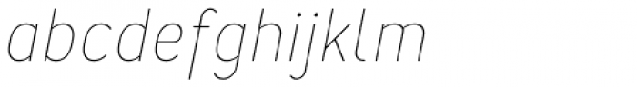 Merlo Round Thin Italic