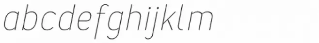 Merlo Thin Italic