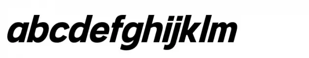 Mersh Bold Italic