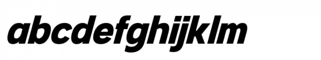 Mersh Extra Bold Italic