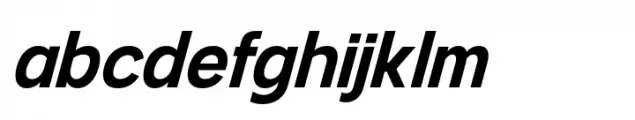 Mersh Semi Bold Italic