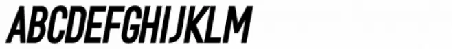 Metafora Extra Bold Oblique