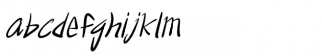 Metal rocker Italic