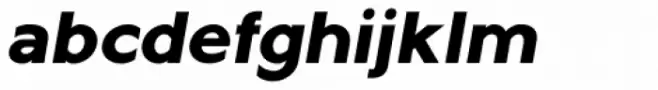 Metrisch ExtraBold Italic